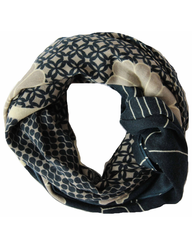 Schal XL Origami Marine Navy Image 2
